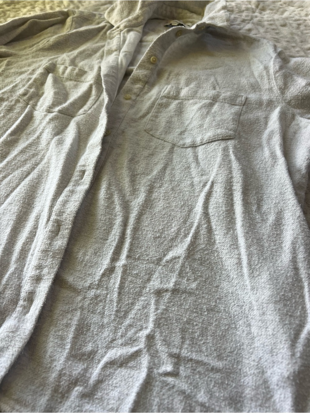 Madewell Oversized Button Front Shirt Women’s Medium White 100% Cotton - Picture 3 of 10